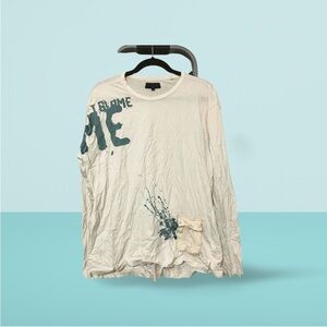 Urban Behaviour “Don’t Blame Me” Long Sleeved Shirt with Random Pocket